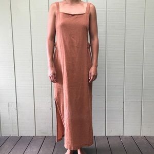 Gillia Jumper Dress With Side Slits sz L